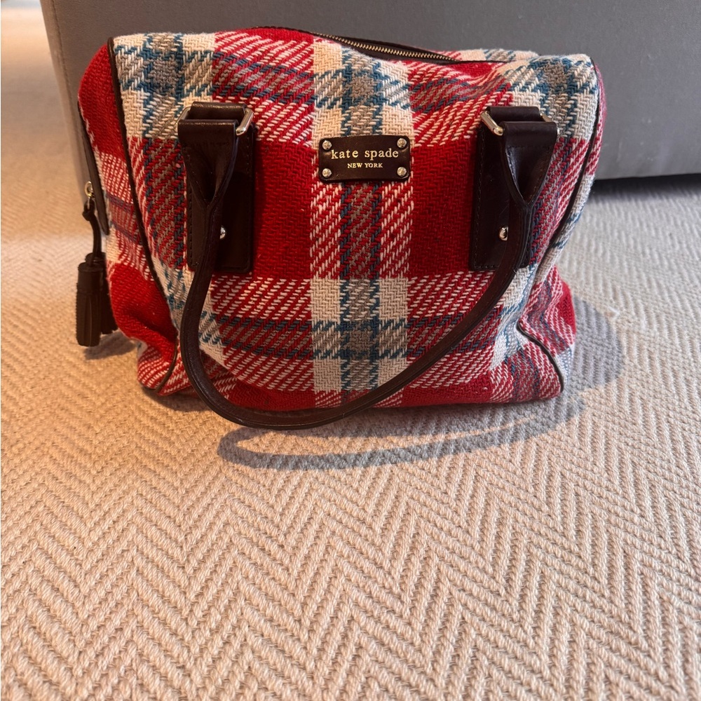 Kate Spade tweed bag